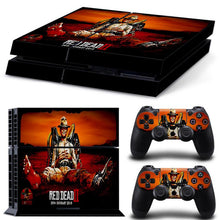 Red Dead: Redemption II PS4 Skin Console & Controller Decal Stickers for Sony PlayStation 4 Console and Two Controller