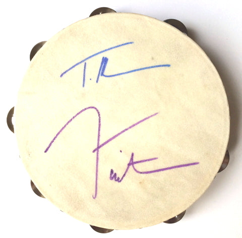 Faith Hill & Tim McGraw Autographed Tambourine