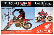Justin Brayton Supercross Autographed 11x17 Photograph
