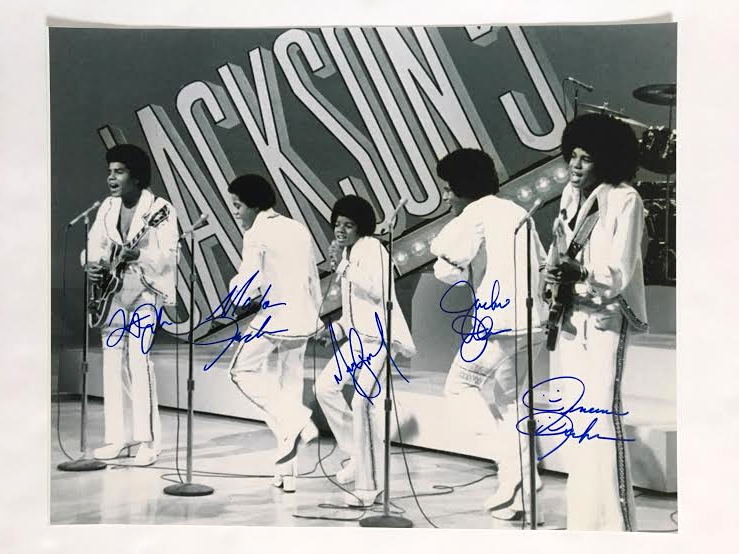 The Jackson Five Autographed 16x20 Photograph