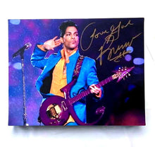 Prince Facsimile Autograph 11x14 Canvas Print Wall Art