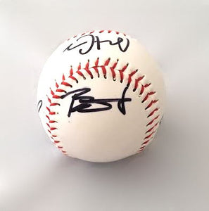 2018 Boston Red Sox Mutli Player (5) Autographed Baseball - Sports Memorabilia