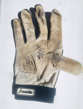 Boston Red Sox Multi Player Autographed Used Batting Glove - Sports Memorabilia