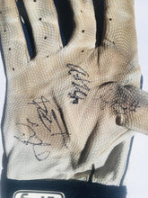 Boston Red Sox Multi Player Autographed Used Batting Glove - Sports Memorabilia