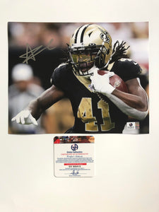 Alvin Kamara New Orleans Saints Autographed 8x10 Close-Up Photo