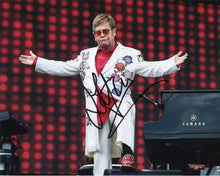 Elton John Autographed  8x10 Photograph