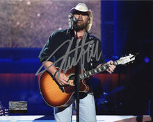 Country Legend Toby Keith Autographed 8x10 Photograph