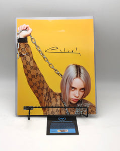 Billie Eilish Autographed 8x10 Photograph