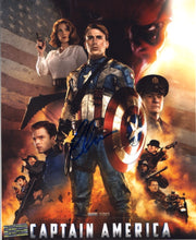 Chris Evans as Captain America Autographed 8x10 Photo