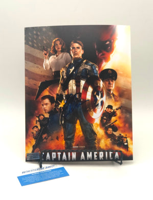 Chris Evans as Captain America Autographed 8x10 Photo