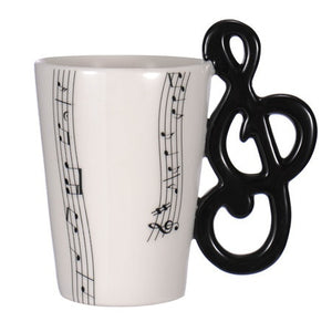 New Ceramic Coffee Cup for the Music Lover