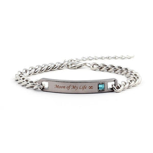 Game of Thrones "Moon of My Life" " My Sun and Stars" Couple Bracelets