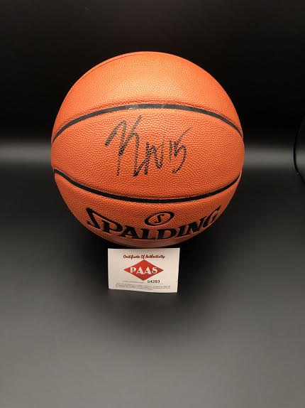Kemba Walker Boston Celtics Autographed Basketball - Sports Memorabilia