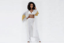 Sosh Collection Boca White Cotton Beach Cover Up - OS