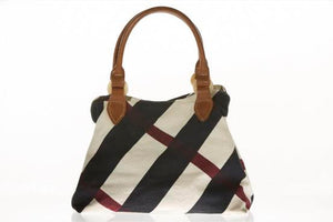 Amphora by SOSH -  Cotton Canvas and Leather Bag, 4 Colors available