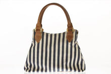Amphora by SOSH -  Cotton Canvas and Leather Bag, 4 Colors available