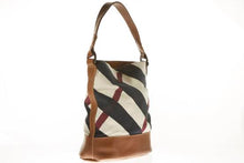 Swahili by SOSH - Women Bucket Bag, Linen & Leather, 4 Colors available