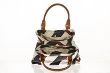 Amphora by SOSH -  Cotton Canvas and Leather Bag, 4 Colors available