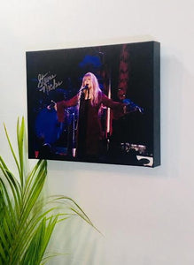 Stevie Nicks Fleetwood Mac Facsimile Autograph 11x14 Canvas Print Wall Art