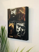 Billions Cast Facsimile Autograph 11x14 Canvas Print Wall Art