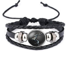 Game of Thrones House Stark Wolf Leather Bracelets