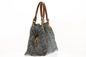 Amphora by SOSH -  Cotton Canvas and Leather Bag, 4 Colors available