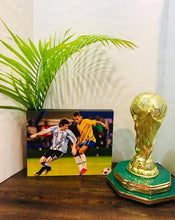 Neymar & Lionel Messi Facsimile Autograph 11x14 Canvas Print Wall Art