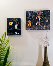 Kobe Bryant Facsimile Autograph 8x10 Canvas Print Wall Art