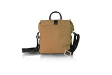 Danakil by SOSH -  Tobacco Cotton Canvas and Leather Utility Bag