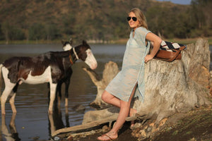 Estero by SOSH - Beach Cover-Up Dress, Cotton - OS