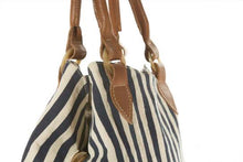 Amphora by SOSH -  Cotton Canvas and Leather Bag, 4 Colors available