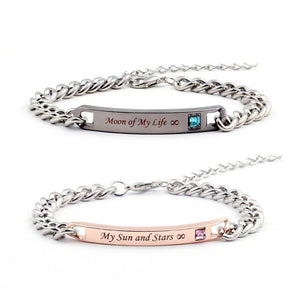 Game of Thrones "Moon of My Life" " My Sun and Stars" Couple Bracelets