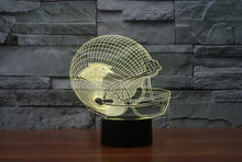 Carolina Panthers 3D LED Color Changing Decor Night
