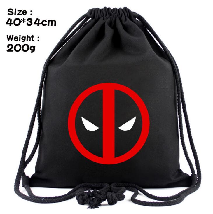 Deadpool XMan Drawstring Backpack