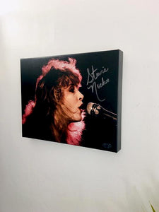 Stevie Nicks Fleetwood Mac Facsimile Autograph 11x14 Canvas Print Wall Art