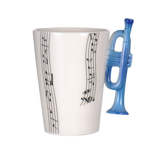 New Ceramic Coffee Cup for the Music Lover