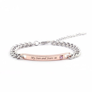 Game of Thrones "Moon of My Life" " My Sun and Stars" Couple Bracelets
