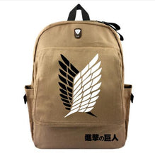 Back To School - Wonder Woman Canvas Backpack