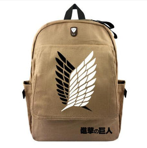Back To School - Wonder Woman Canvas Backpack