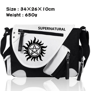 Back to School - Waterproof Unisex Canvas Shoulder Bag