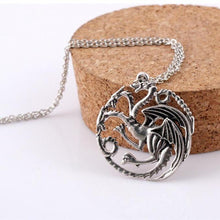 Game of Thrones Fire Dragon Pendant Necklace