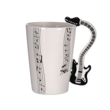 New Ceramic Coffee Cup for the Music Lover