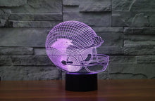 Carolina Panthers 3D LED Color Changing Decor Night