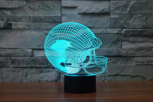 Carolina Panthers 3D LED Color Changing Decor Night