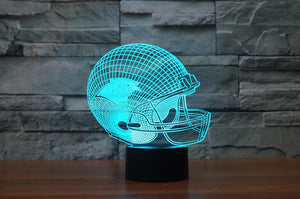 Carolina Panthers 3D LED Color Changing Decor Night