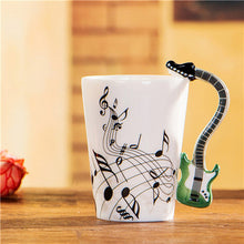 New Ceramic Coffee Cup for the Music Lover