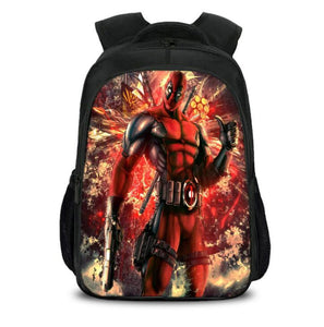 Back To School - Deadpool 2  Marvel 3D Printed Backpack