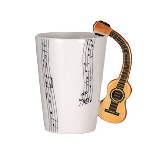 New Ceramic Coffee Cup for the Music Lover