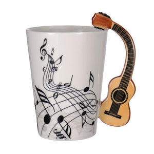 New Ceramic Coffee Cup for the Music Lover