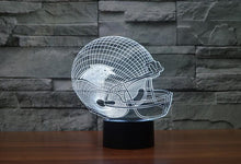 Carolina Panthers 3D LED Color Changing Decor Night